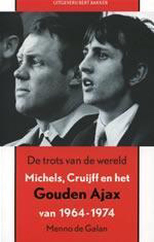 Cover van het boel Trots van de Wereld van Menno de Galan. 