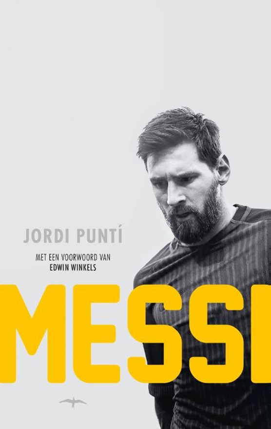 Cover van het boek Messi over de Argentijnse voetballer van Jordi Punti.